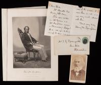 Longfellow, Henry Wadsworth -- ALS, Photo, & Engraving