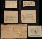 Eleven Documents, Including 7 Revolutionary War-date From Connecticut and One From Virginia--Plus an 1812 Document