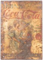 Coca-Cola: Impossibly Rare 1898 Tin Sign Highlighting Health Benefits "Specific For Headache"