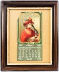 Coca-Cola: 1908 Calendar "Good To The Last Drop" or "Lady In Red"