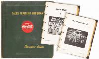 Coca-Cola: Scarce Manager's Guide Sales Training Program, 14 Chapters and Binder from 1940