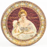 Coca-Cola: Rare 1903 "Hilda with The Glass" Serving Tray In Fine Condition