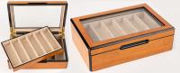 William Henry Knife Collector's Deluxe Display Case, Beautifully Crafted, Brass Hinges