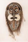 Gable Mask From Ceremonial Sepik River House Facade, Papua New Guinea