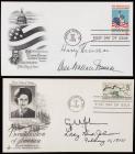 Johnson, Lyndon B. and Lady Bird, and Harry and Bess Truman -- Two Signed First Day Covers