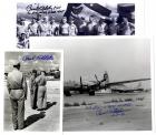 Paul Tibbets, Pilot of The Enola Gay and the Bombing of Hiroshima: 20 Signed Photos by Tibbets, 17 Different Images