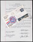 Apollo 15: Rare Crew Signed Cover Flown To The Moon with Crew Signed and Notarized Certification #200 of 300