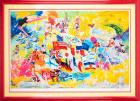 LeRoy Neiman, "Montreal Olympics, 1976" Stunning, Oversized Limited Edition Lithograph, Signed and Numbered 46/600