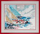 LeRoy Neiman, "America's Cup, 19th Challenge, Newport Sept. 17, 1964" Signed Lithograph, 1977