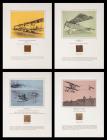 Aviation Relic Series, National Air and Space Museum Series of 2 x 2" Fabric Squares from 7 Historic Airplanes on Presentation P