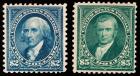 1895, $2 & $5 High Values (Sc 277-78)