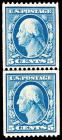 1909 5c blue, Vertical Coil Mint n.h. Line Pair (Sc 351)