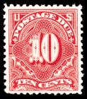 1894, 10c deep claret Postage Due (Sc J35)