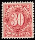 1895, 30c pale rose Postage Due (Sc J36b)