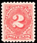 1916, 2c rose Postage Due (Sc J60)