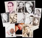 Trove of 125 Autographed Photos by Actors from the Golden Age of Film and Television, Numerous Academy Award Winners.