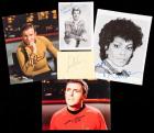 STAR TREK: TOS. Signed Photos/Autographs by William Shatner, Leonard Nimoy, Nichelle Nichols and James Doohan