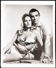 Sean Connery: Highly Prized, Signed Vintage Still as James Bond 007 With Ursula Andress in Dr. No. LOA by James Spence Authentic