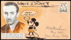 Walt Disney: Rare Signed Cover Dated August, 1931 by Disney, with Mickey Mouse Illustration by Artist Who Created Cover; COA by