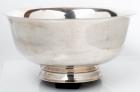 Saks Fifth Avenue, Large Sterling Silver Bowl from The Paul Revere Collection, 20th Century