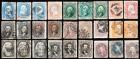 U.S. 1861-66 1c-30c National Bank Notes Issue Used Group (Sc 63//78)