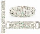 Magnificent Art Deco Platinum Bracelet with 24 1/2 Carats of Diamonds