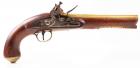 English/American War of 1812 Period Brass Barrel Flintlock Pistol made by "W. KETLAND & Co.", circa. 1802-1810