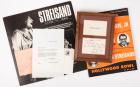 Barbra Streisand, Early Performance Years, 1963: Handwritten Note, Rare Invitation to Live Performance & Album, Mint Hollywood B