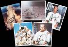 Apollo: 16 Signed Astronaut Photos Including 9 Moonwalkers: Aldrin, Cernan, Schmitt, Duke Young, and Full Crew Photos of Apollo