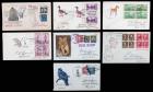 United States "Animals Town Name" Fancy Cancel Covers Group