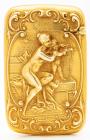 A Gorham 14K Gold Match Safe with Venus & Cupid Motif, Providence, Rhode Island, circa 1902