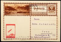 Austria, April 11, 1932 Berndorf Rocket Mail Cards (x2), E-Z 12C1c