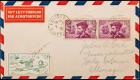 France, Jan. 2, 1935 Paris Rocket Mail Cover, E-Z 1C1b, 'Roket' Error, Signed Perron. Very Rare