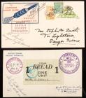 India, 1930s-1940s Rocket Mail Collection with Covers, Stamps &
Proofs