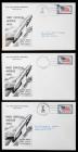 June 8, 1959 U.S.S. Barbero Missile Mail Covers, Set of 3, E-Z 25C1, C1a & D1