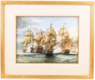 A.A. Orlinski. La Prudente & La Cybele Against HMS Diomede & HMS Centurion