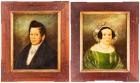 John Livingstone. Portraits: Man & Woman (Each Dated 1806)