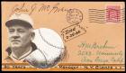 John McGraw: New York Giants Manager for 30 Years after Playing 3 Seasons, Signed Hand Painted Cover