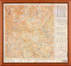 WWII: Original Escape & Evasion Map from 1944. Only US Map Produced Which Also Served as a Blood Chit. - 2