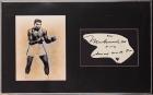 Muhammad Ali: World Heavyweight Champion: Outstanding Oversized Cut Signature and Wonderful Inscription Framed - 2