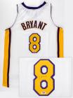 Kobe Bryant Signed Official Nike Los Angeles Lakers Basketball Jersey with 3 Letters of Authenticity Including PSA/DNA