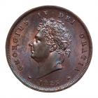 Great Britain. Penny, 1825 PCGS MS64 BR