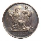 Great Britain. Silver Coronation Medal, 1714 PCGS Specimen 62 - 2