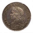 Great Britain. Crown, 1658/7 PCGS MS63