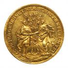 German States - Augsburg. Medallic Love Ducat, ND (c.1700's)