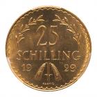 Austria. 25 Schillings, 1929 - 2