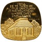 Israel. Judaica, Jewish-American Hall of Fame Medal, 1999 Mint State - 2