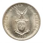 Philippines. Commemorative Set: 50 Centavos and Both Peso's, 1936. Choice Brilli - 2