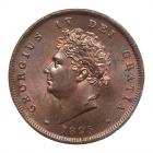 Great Britain. Penny, 1826 PCGS MS64 BR