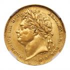 Great Britain. Sovereign, 1821 NGC EF